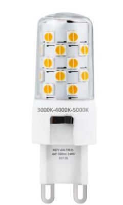 G9 4W TRICOLOUR DIMMABLE